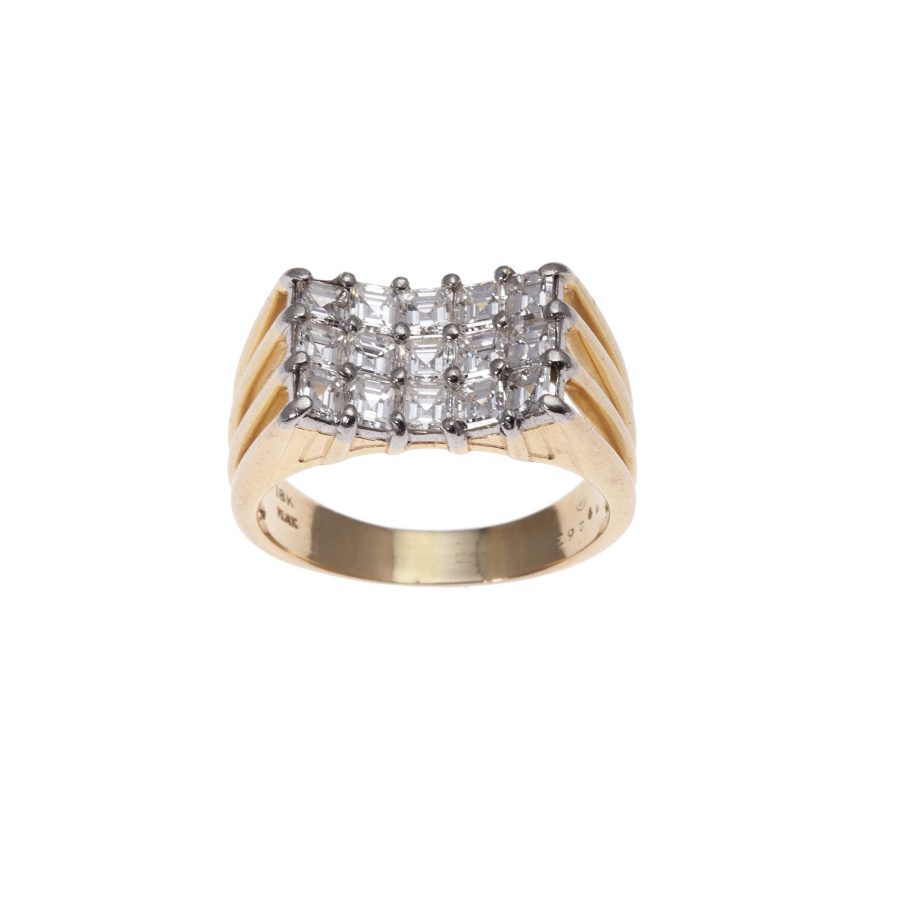 diamant ring oscar heyman 1970s