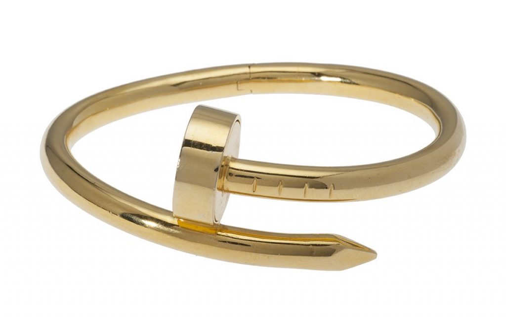 armband "Juste un Clou" door Aldo Cipullo 1971.