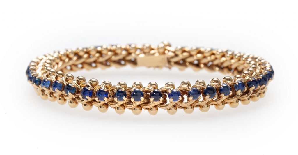 armband georges lenfant saffier 1970s