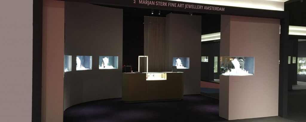 marjan sterk fine art jewellery pan amsterdam antiques show