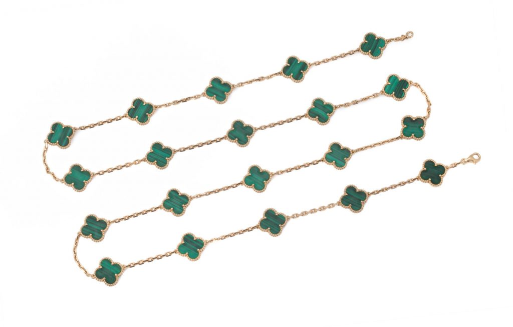 alhambra malachiet van cleef & arpels