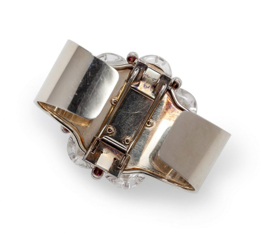 Suzanne Belperron bergkristal broche armband