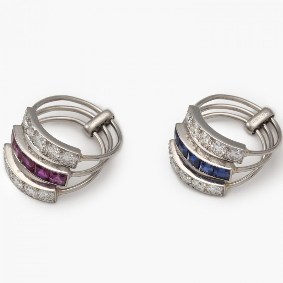 Art Deco ringen Caldwell & Co. Art Deco ringen Caldwell & Co.