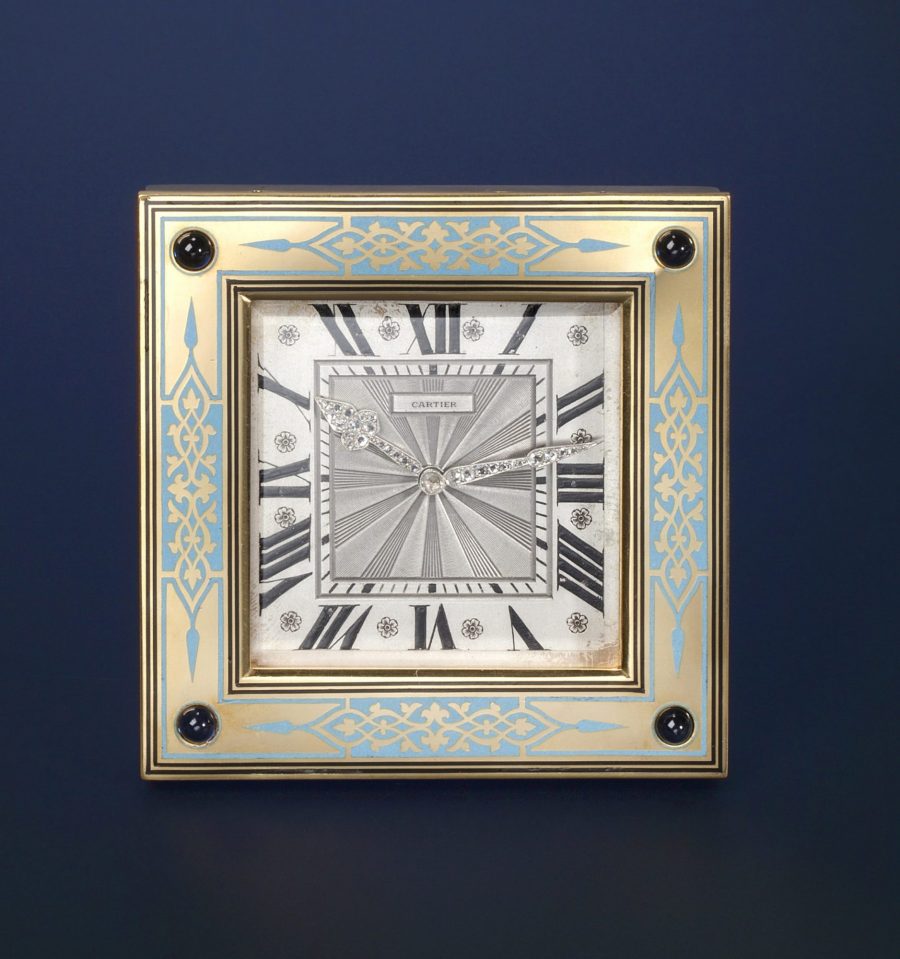 Cartier Art Deco bureauklok 1920