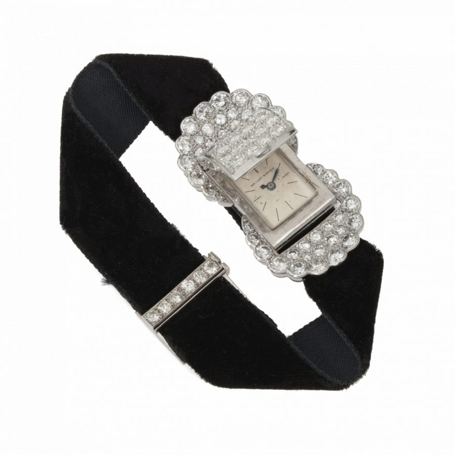 Horloge diamant Van Cleef & Arpels Horloge diamant Van Cleef & Arpels