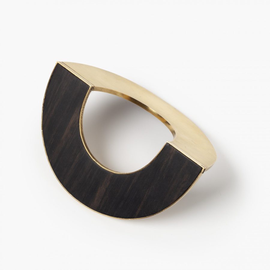 Giampaolo Babetto armband goud met hout 1977