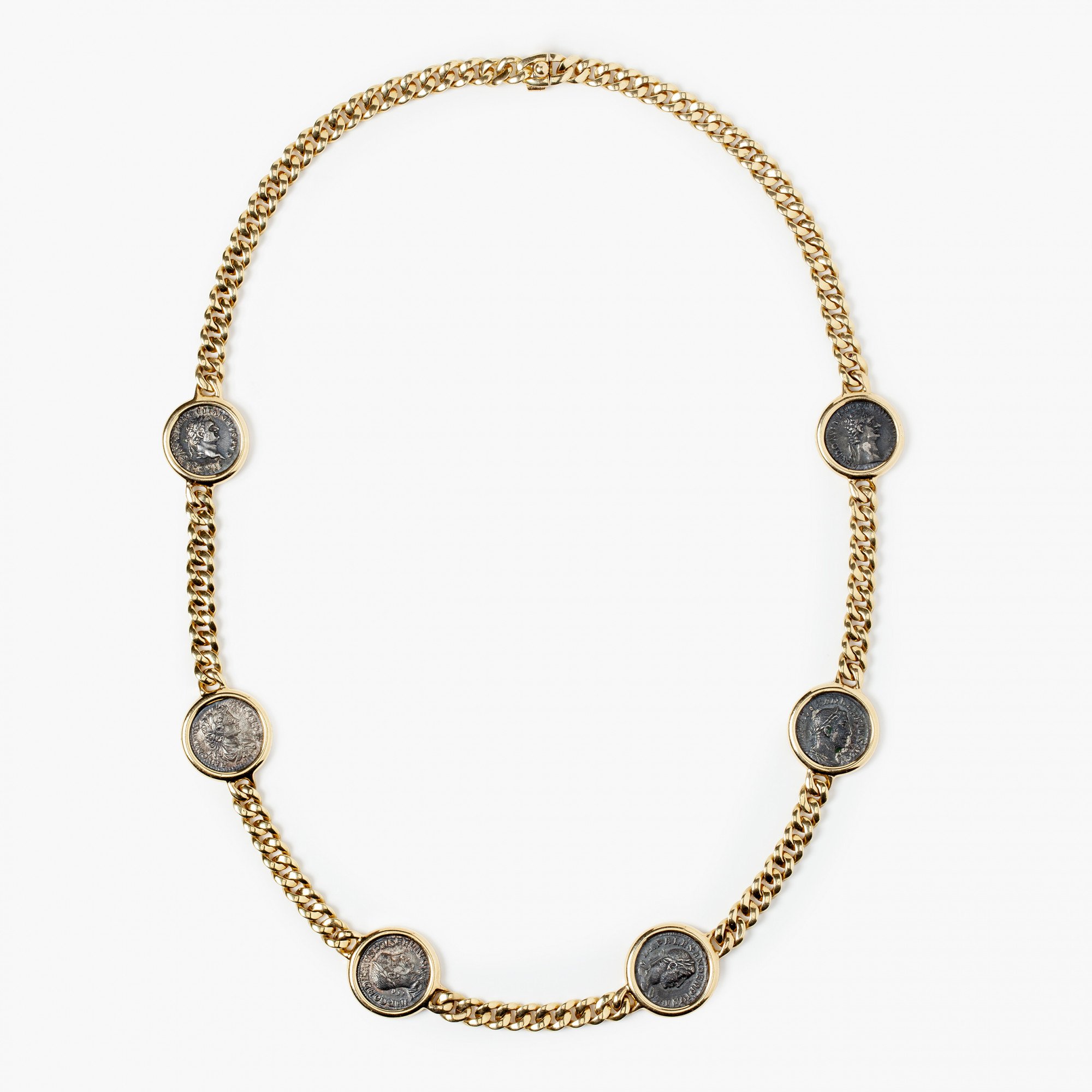 Bvlgari 'Monete' collier | Marjan Sterk Vintage Juwelen
