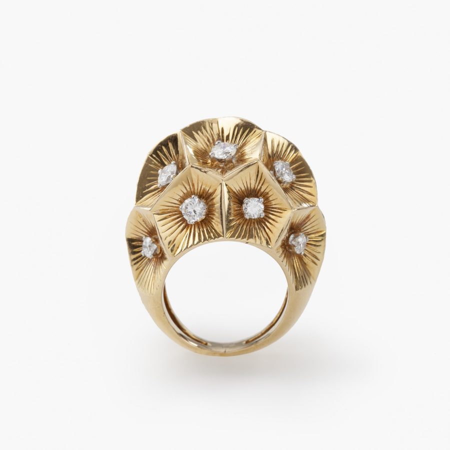 Cartier bolle ring diamant, Parijs, circa 1950