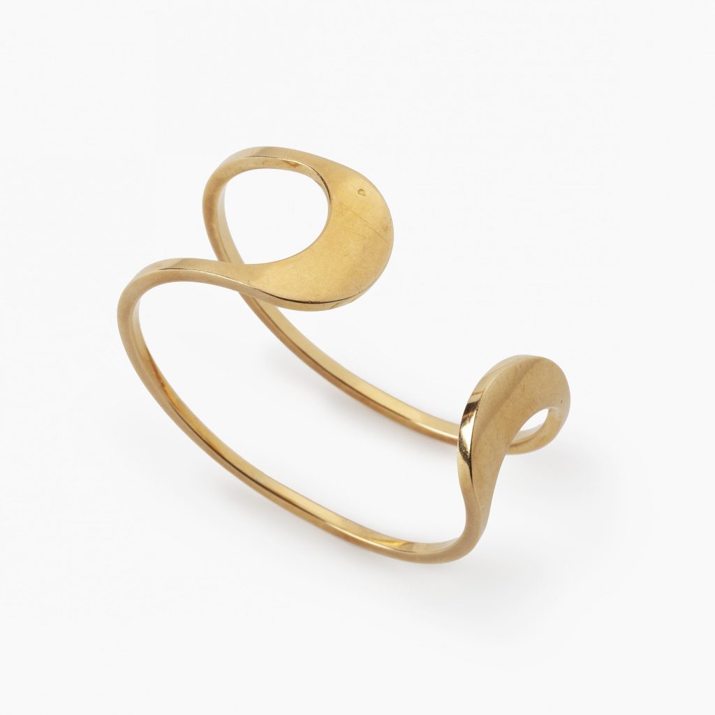 Pierre Cardin gouden spanarmband 1960s