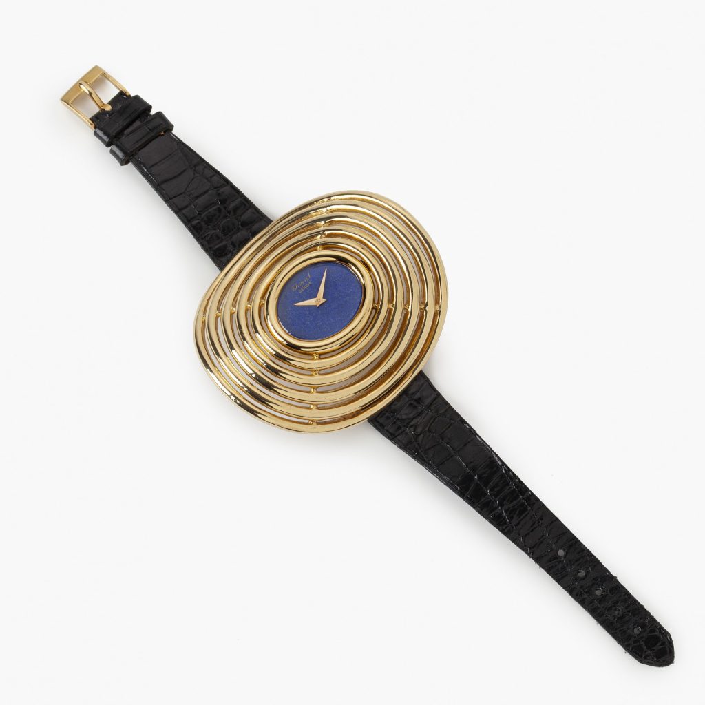 Chopard 'blob' horloge lapis lazuli 1960s