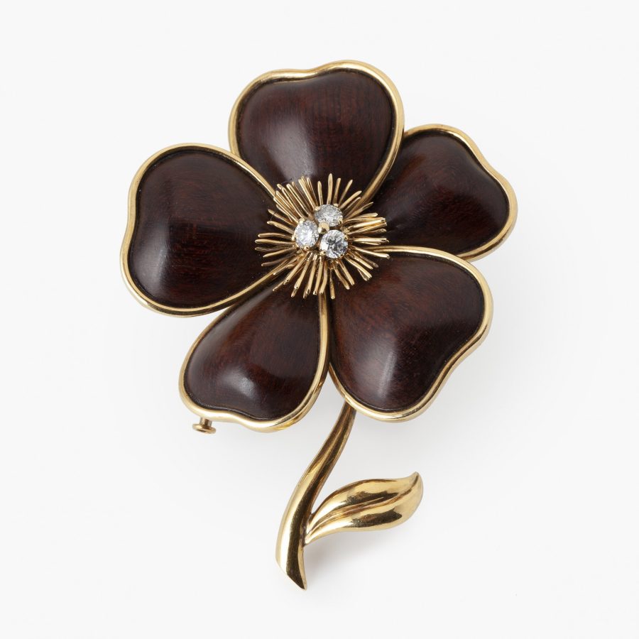 Van Cleef & Arpels broche bij VCA set