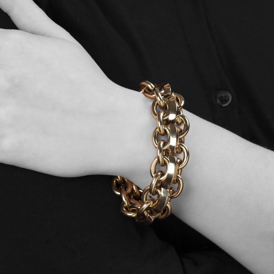 Cartier geelgouden armband vervaardigd in Parijs omstreeks 1950