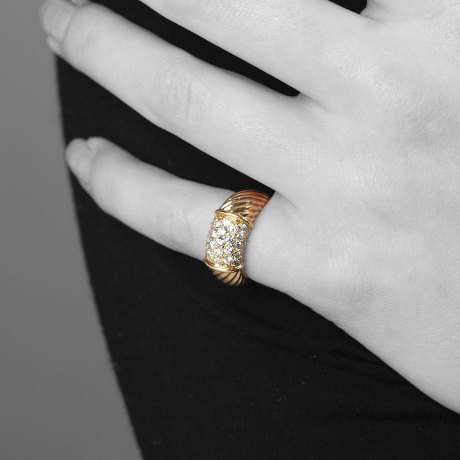 Van Cleef et Arpels Parijs ring diamant 1970s