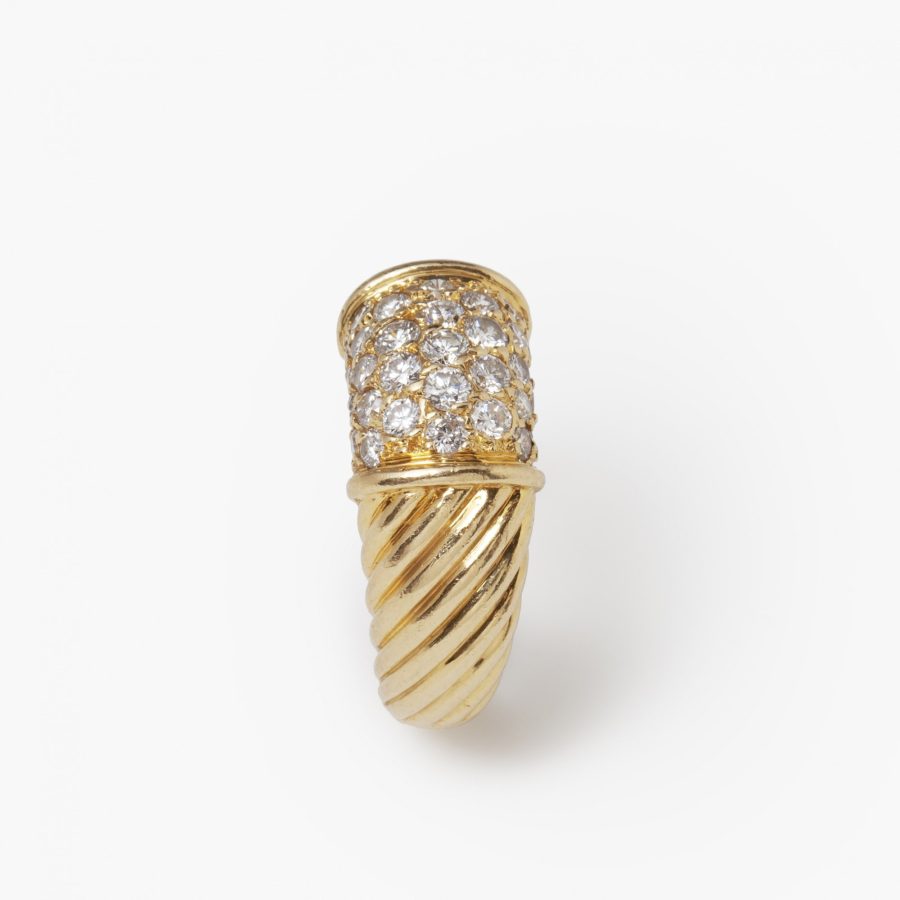 Van Cleef et Arpels Parijs ring diamant 1970s