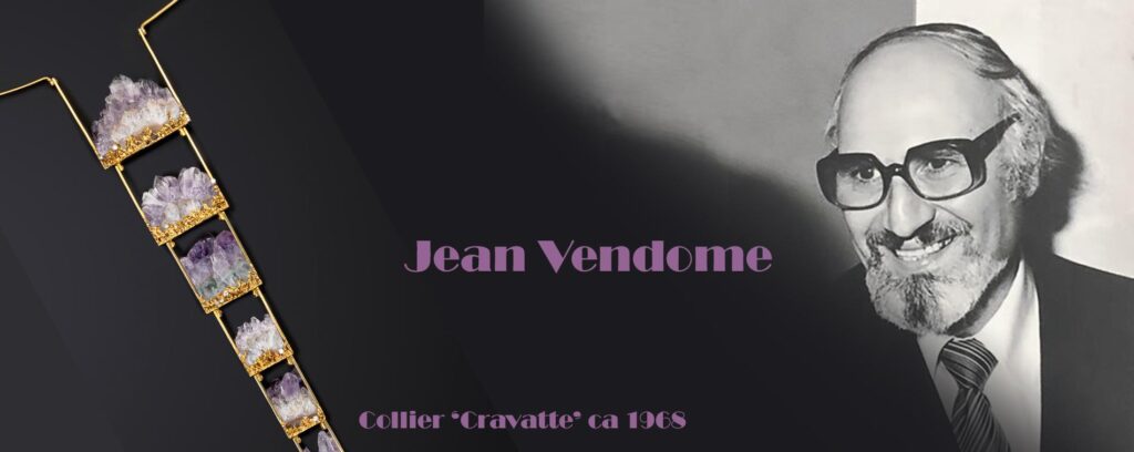 Jean Vendome juwelen ontwerper Parijs jaren 70
