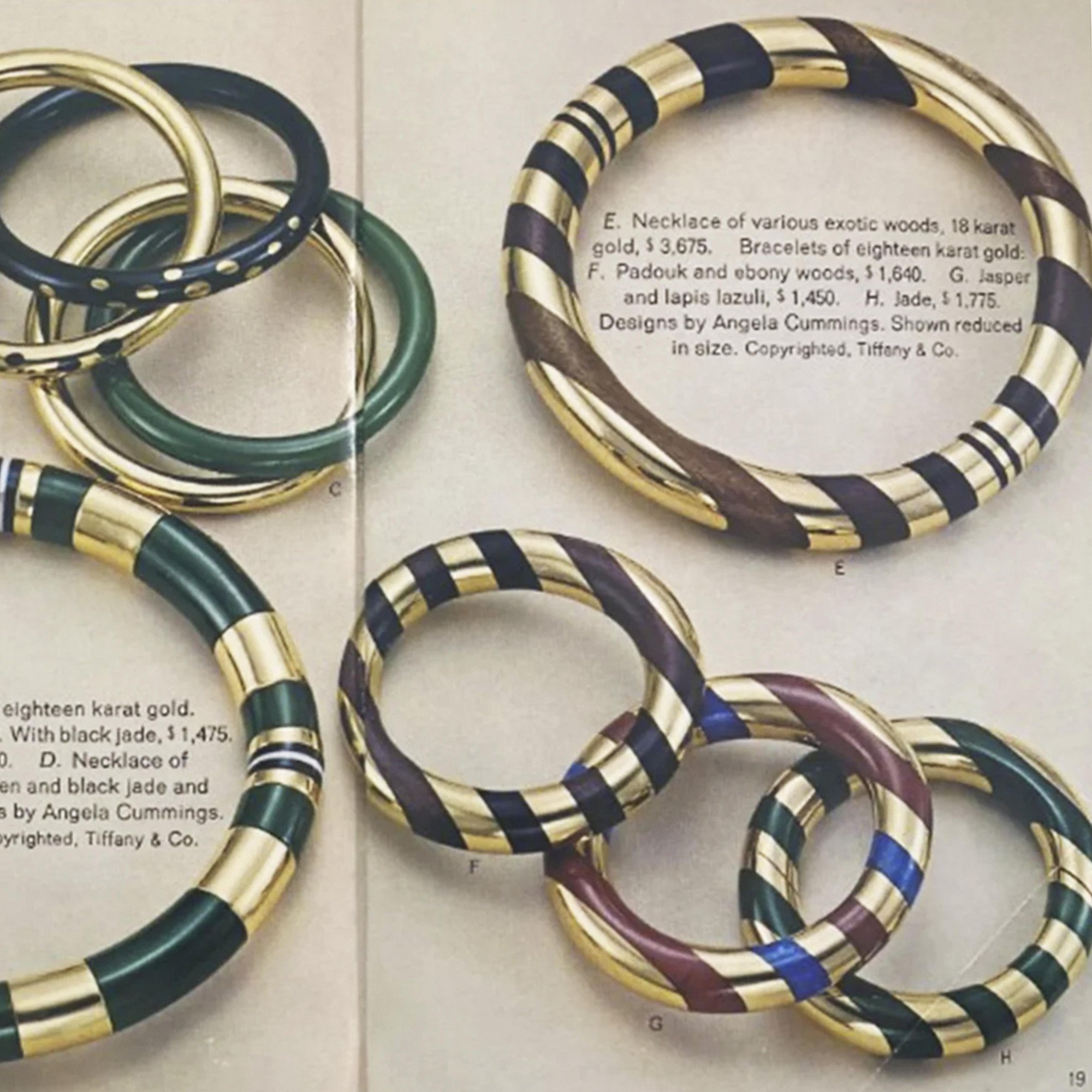 Tiffany & Co. Blue Book, 1976-77, pag. 19.