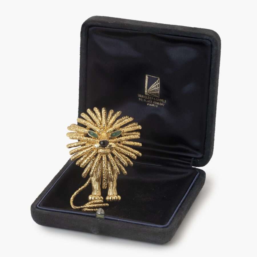 Broche leeuw Van Cleef & Arpels